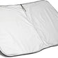 Foldable car sunshade with logo